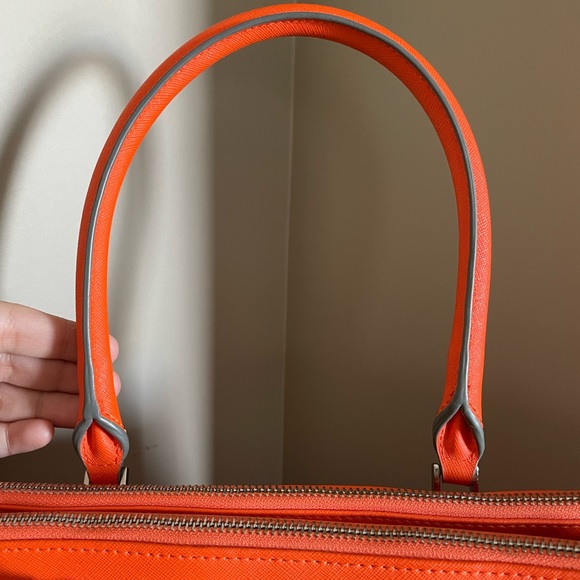 Calvin Klein Orange medium sized Tote bag - Picture 14 of 16